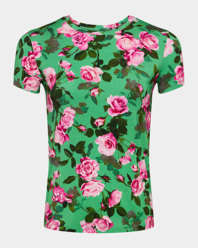 Ressi Short-Sleeve Santa Fe Rose T